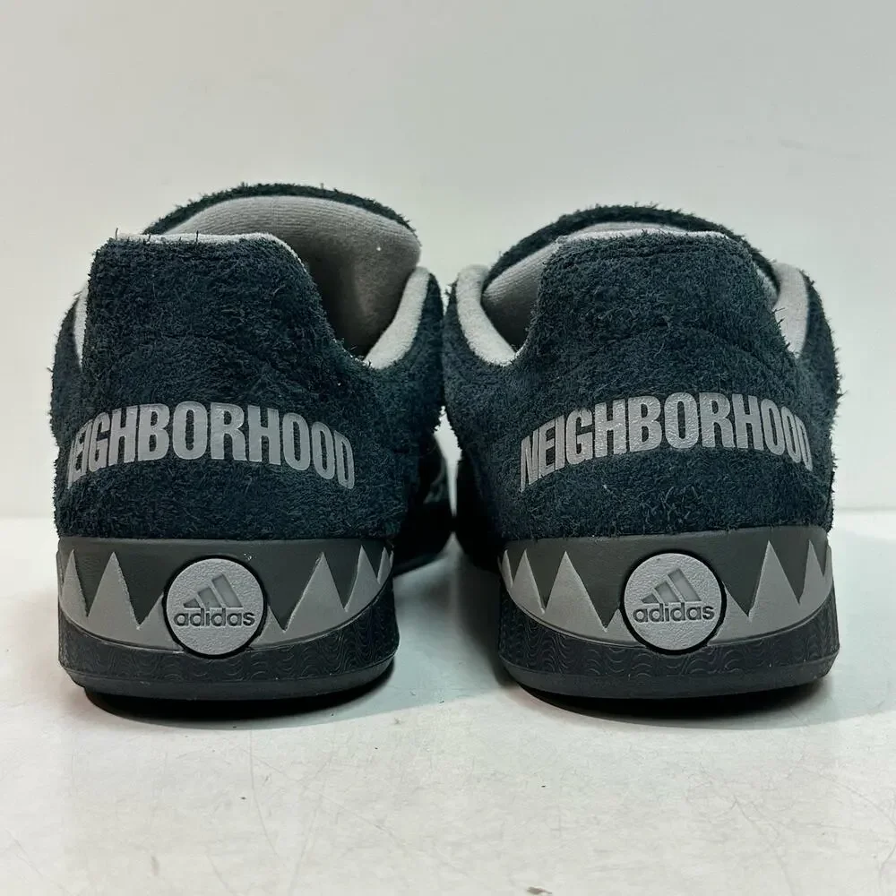 WORN TWICE Neighborhood x adidas Adimatic ‘Black’ Suede Skate Streetwear EUC 12